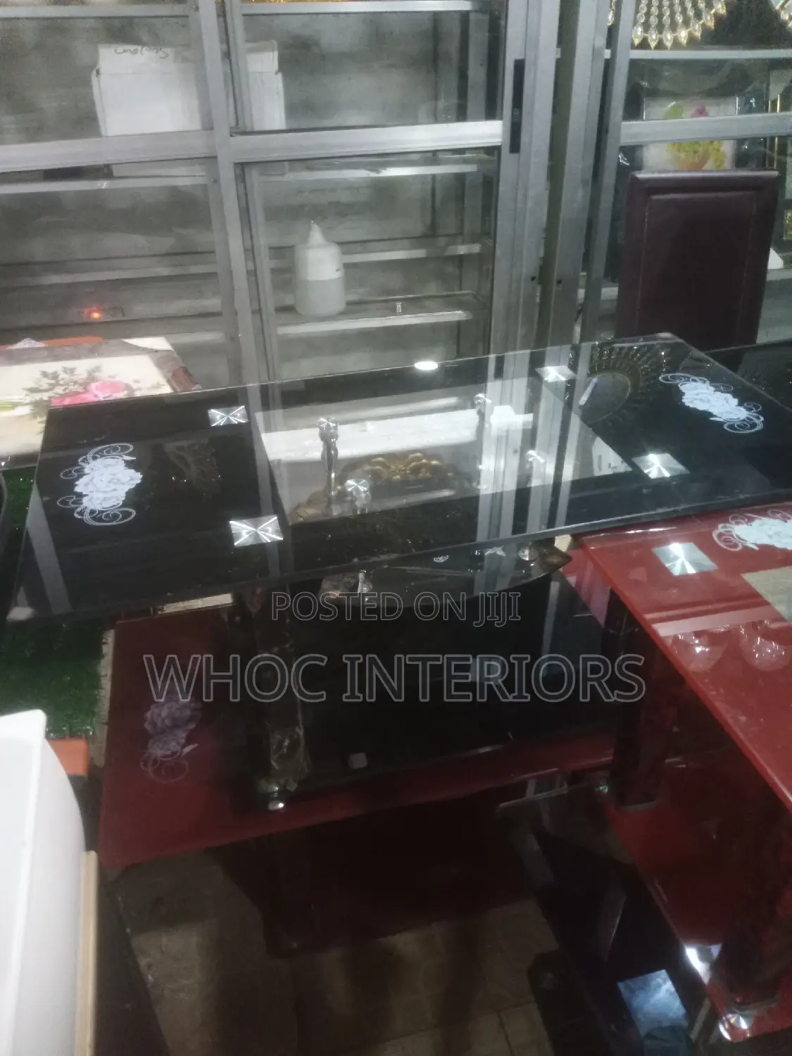 Imported Luxury Glass Center Table