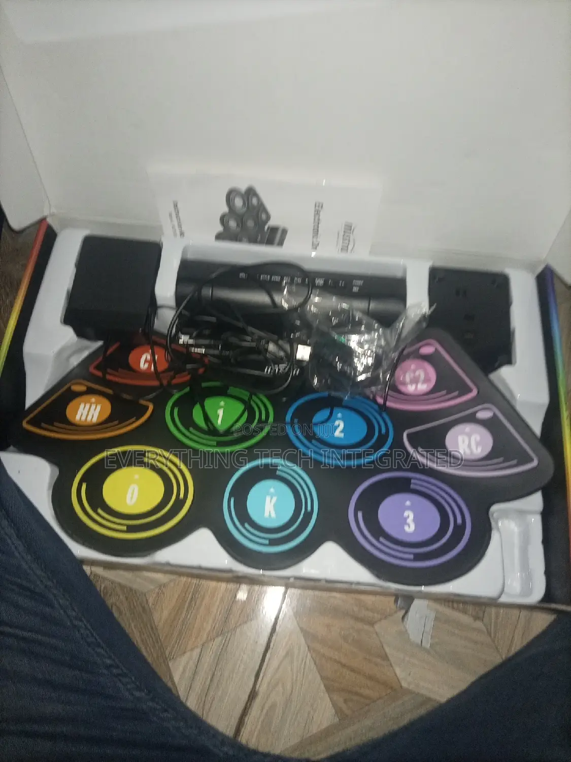 Electric Drum Sets for Adults Foldable Electronic Drum Set