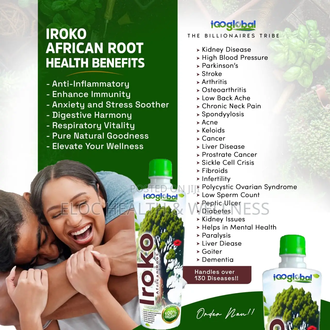 Iroko African Root