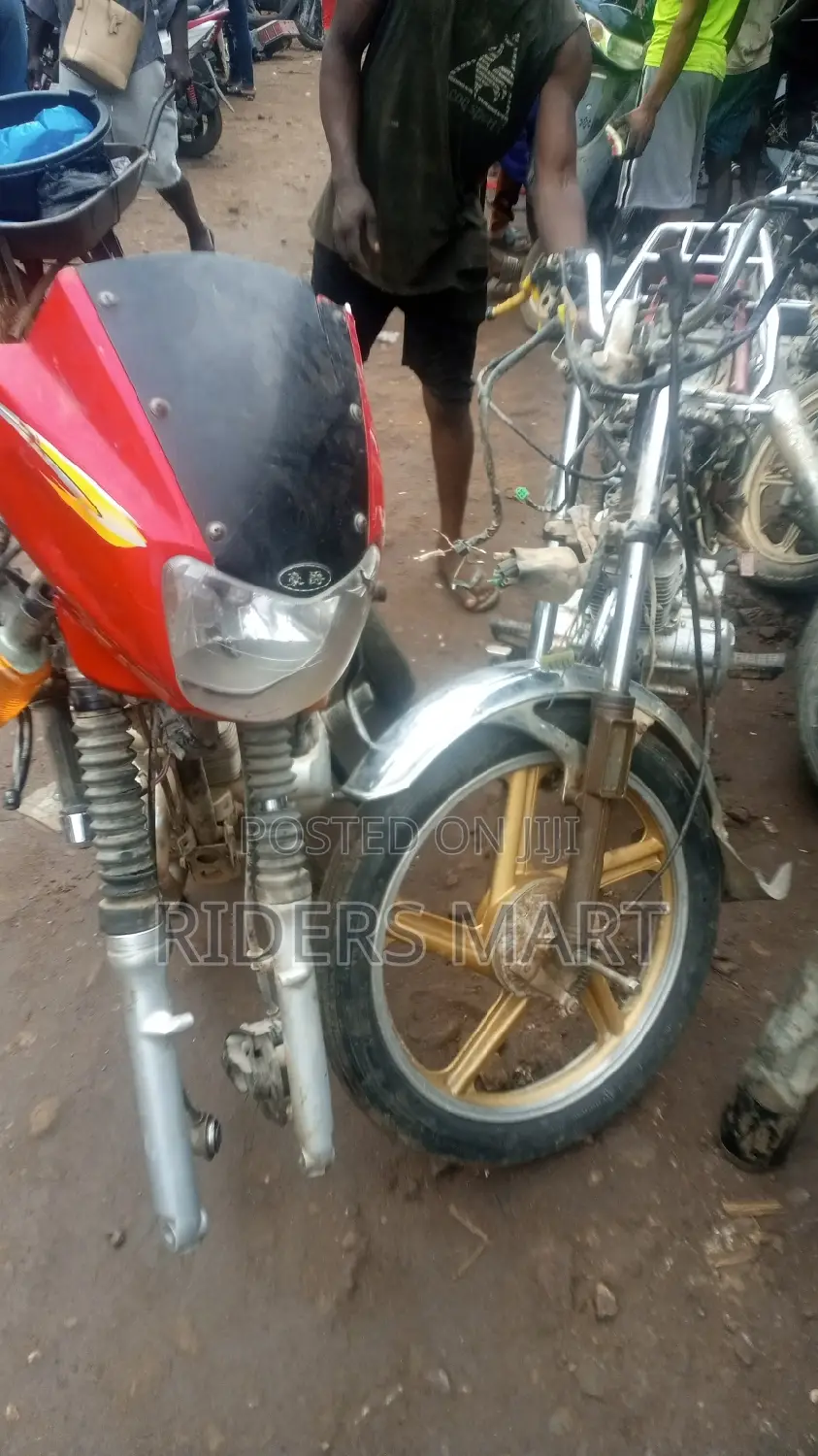 Haojue DH125 2017 Red