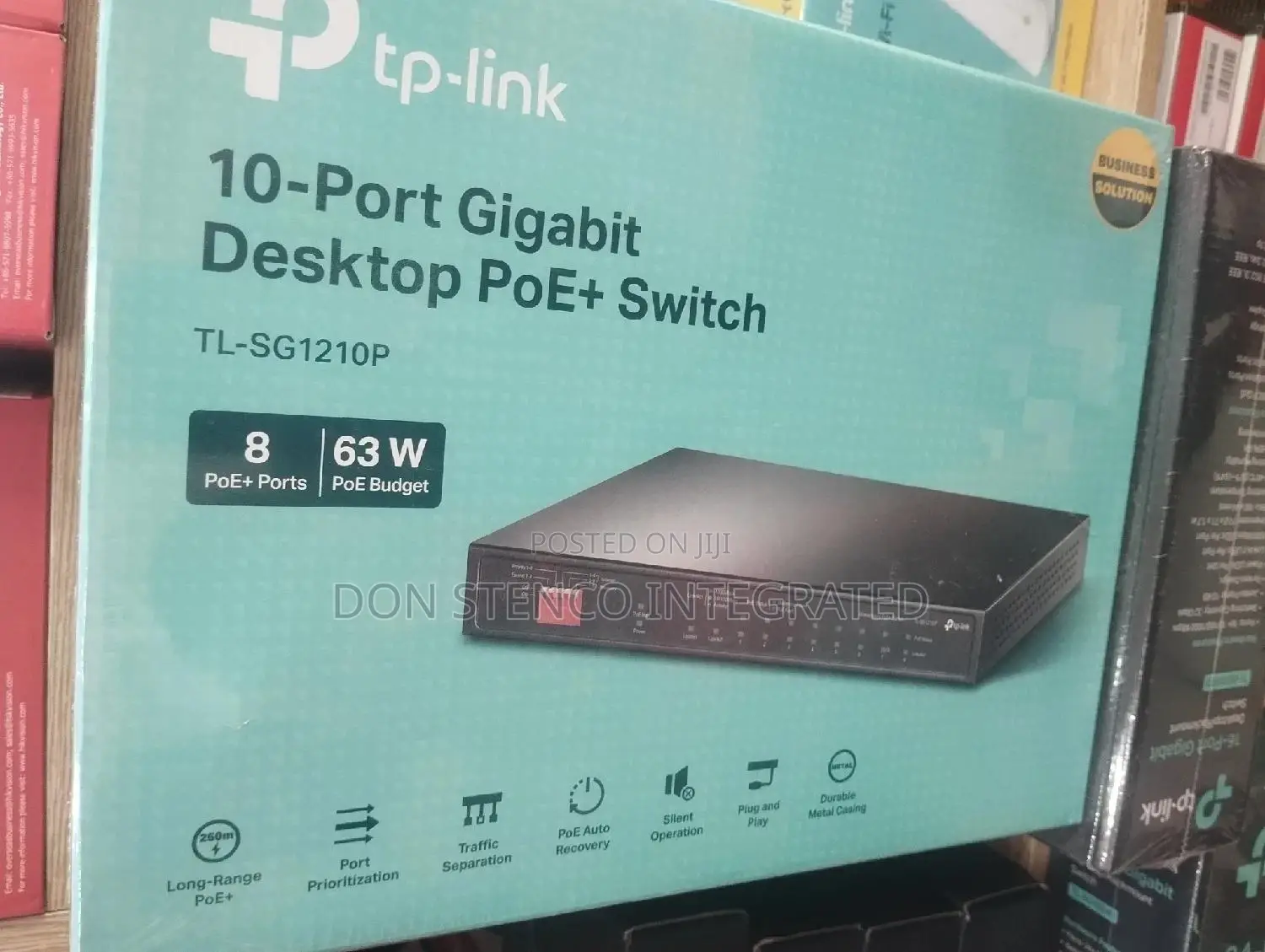 Tp-Link 10port Gigabit Desktop Poe Switch