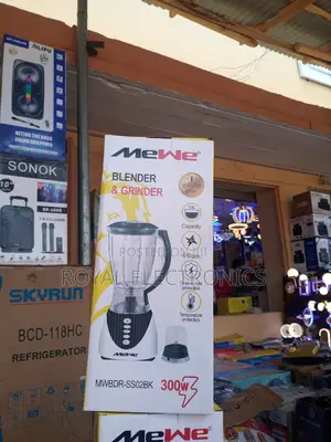 Classic Mewe(MWBDR-Ss02bk) 300W Blender and Grinder