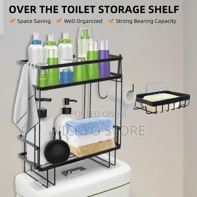 Bathroom Shelves No-drill Wall Mount Corner Shelf