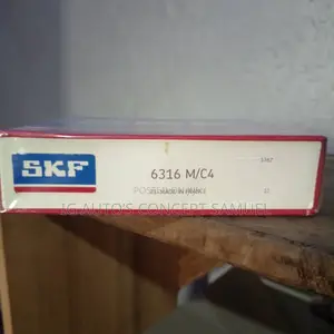 Original SKF Bearing 6316m/C4