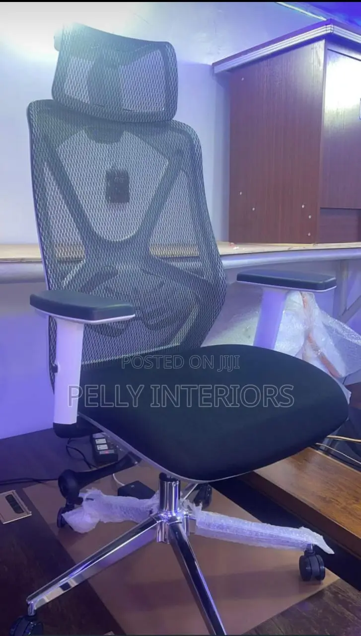 Executive Office Chair With Headrest