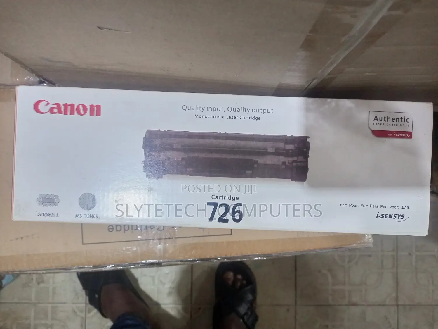 Canon 726 Cartridge and EXV62
