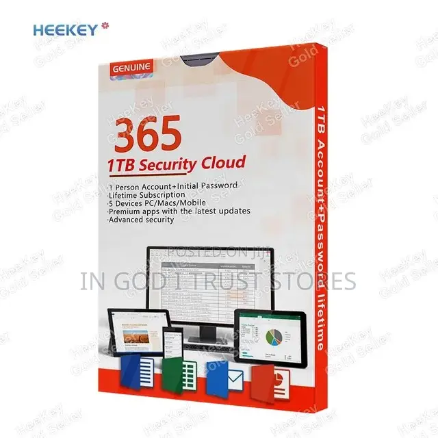 Official 365 1TB 5 PC/Mac Account+Password Lifetime License