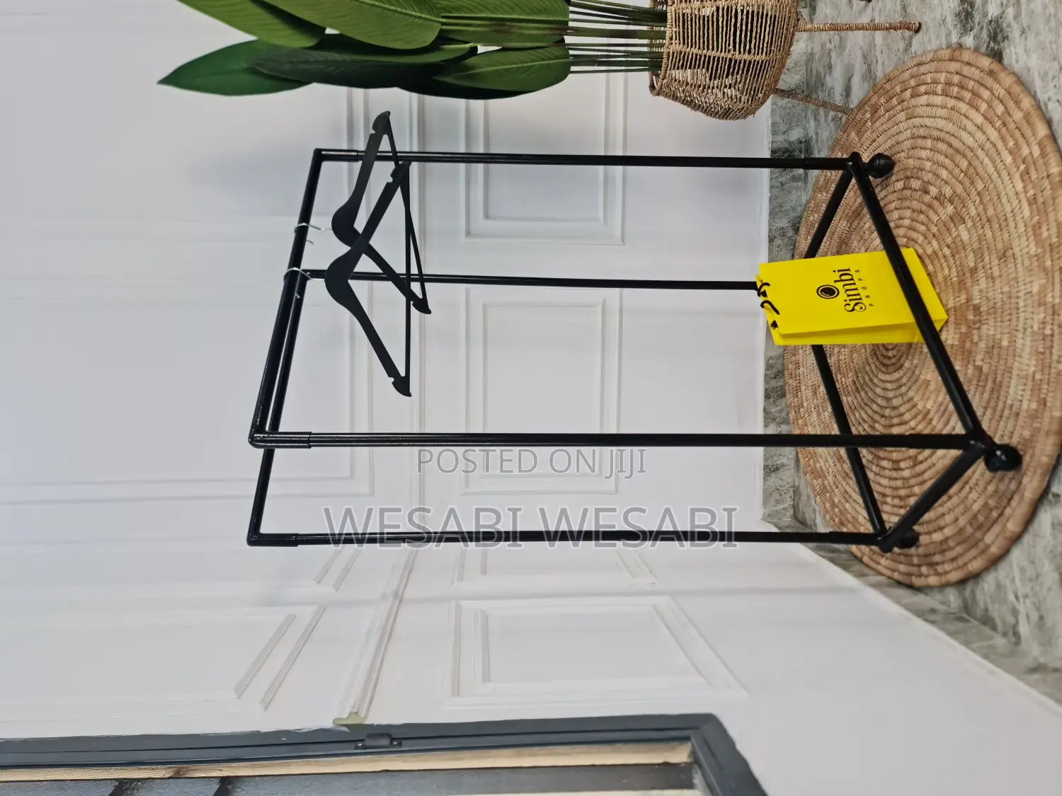 Double Pole Hanger (With Rollers)