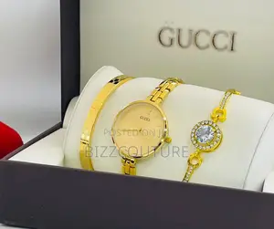 Photo - Original GUCCI Gold Chain Watch Available in Store