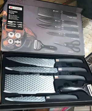 6 Pieces Professional Kitchen Knives Set