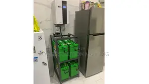 10kva Max Hybrid Inverter With 4batteries Solar Installation