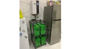 10kva Max Hybrid Inverter With 4batteries Solar Installation