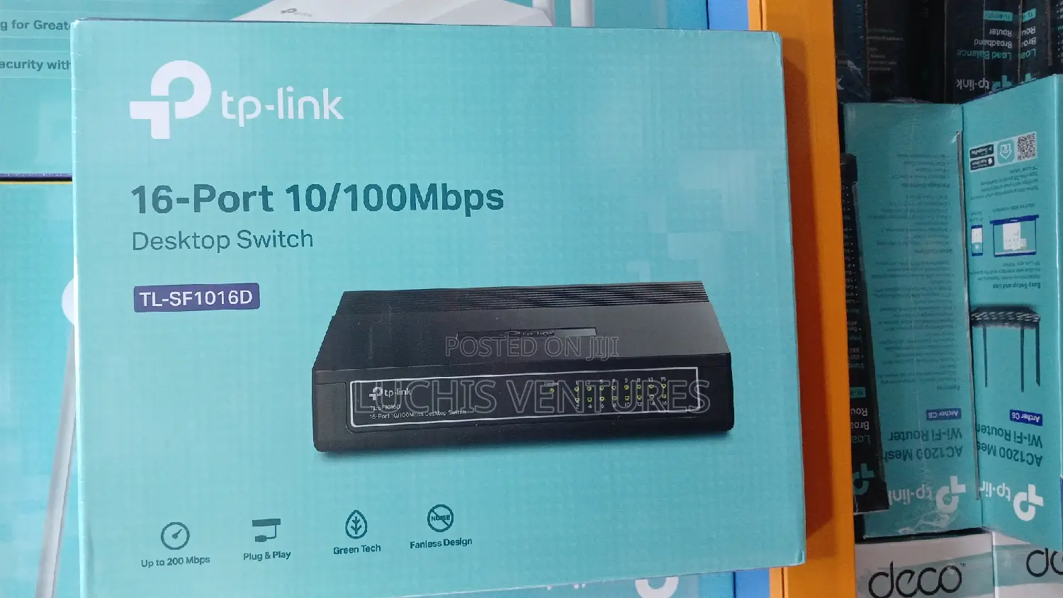 Tp Link 16 Port Switch 10/100mbps
