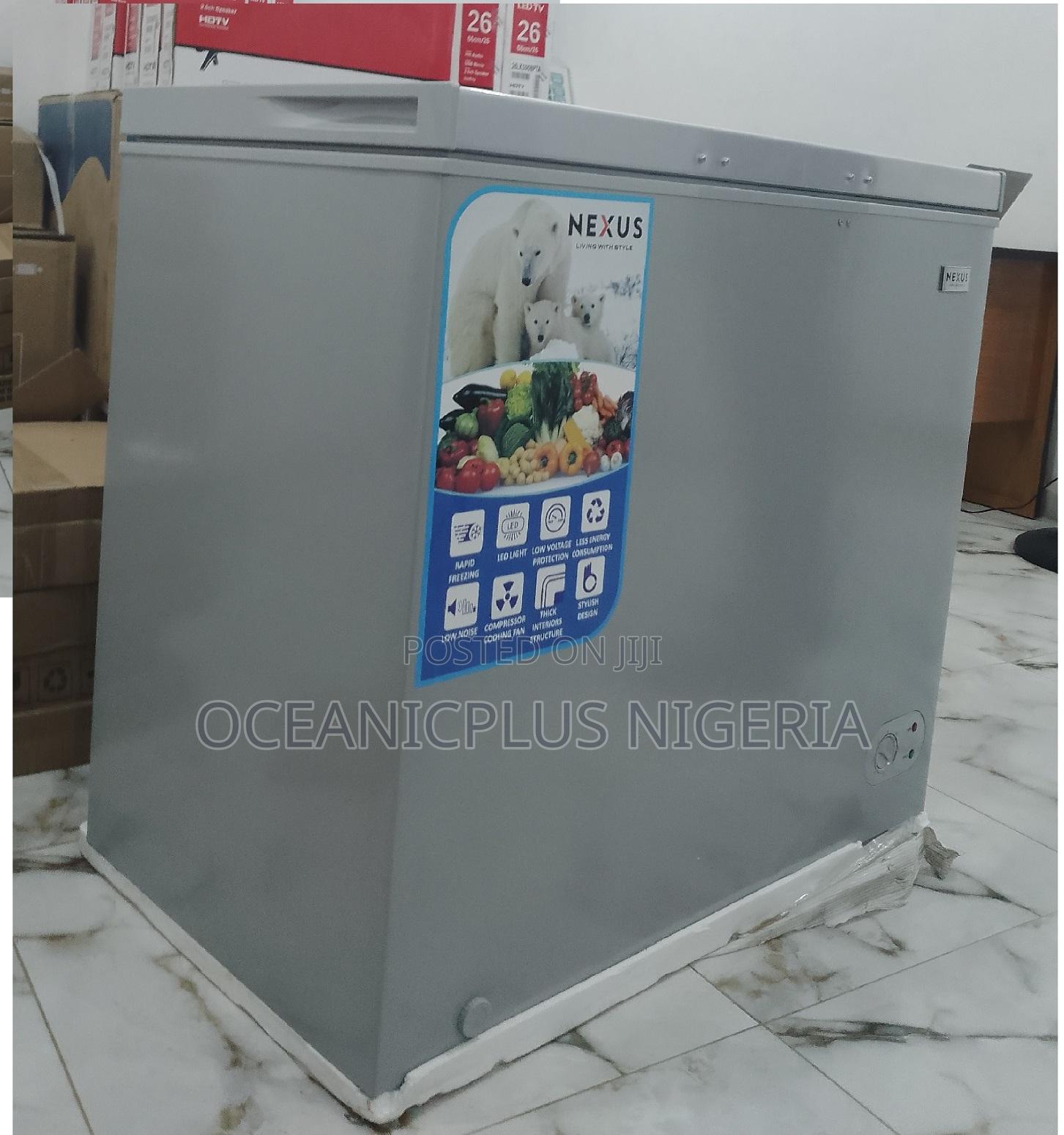 The Nexus NX-265H Chest Freezer Features Removable Storage B