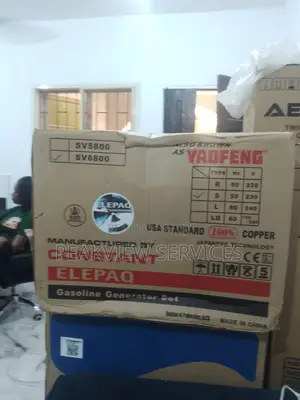 100% Suitable Elepaq Constant Sv6800 Generator 4.5kva