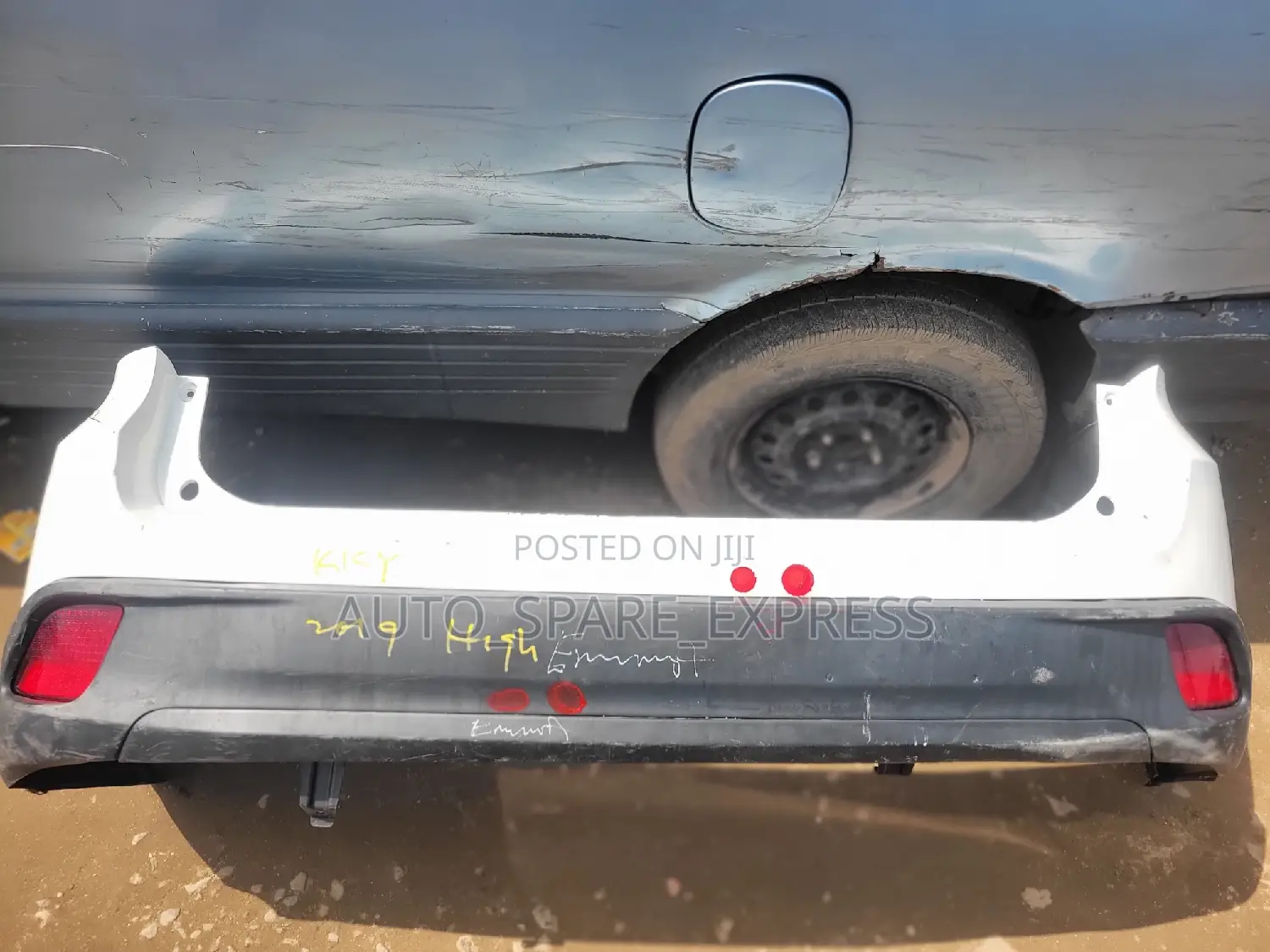 Back Bumper Highlander 2016