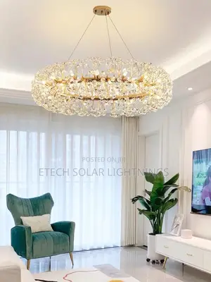 Modern Flower Chrystal Ceiling Chandelier Light Lamp
