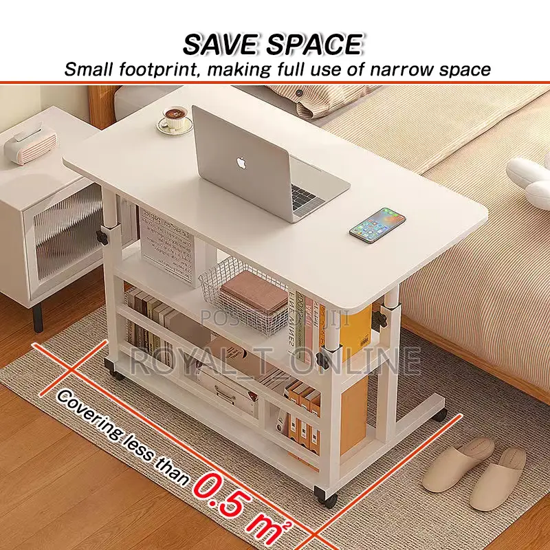 Adjustable 3 Layers Laptop Table in Abuja.Solid Work Table