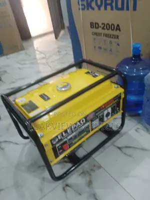 100% Fantastic Sv6800 Elepaq Constant Generator 4.5kva
