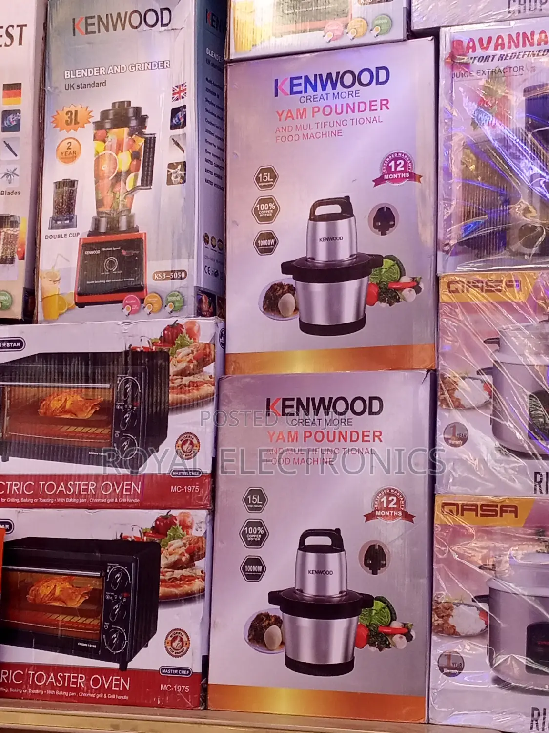 Kenwood 15 Litres Yam Pounding Machine
