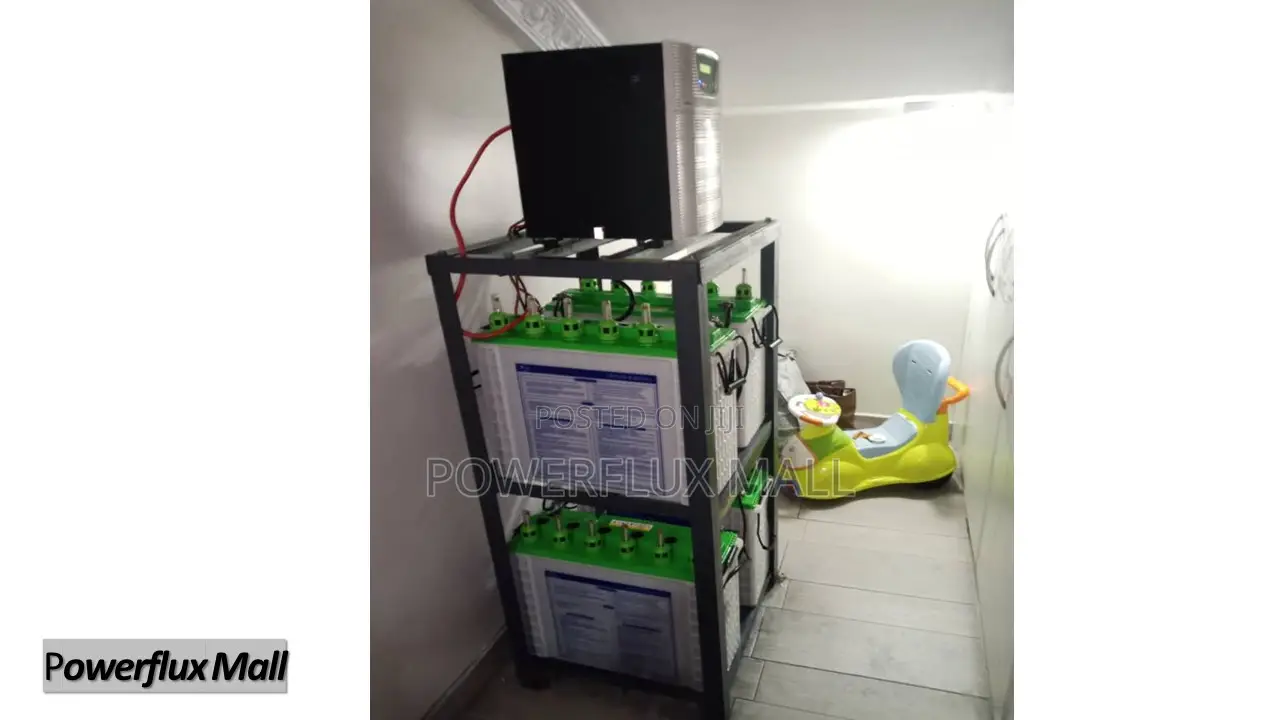,5kva, With 4 Batteries and 8 Panel