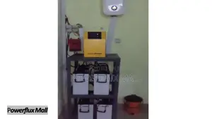 8 Panels 4 Batteries With 5kva Inverter Installation