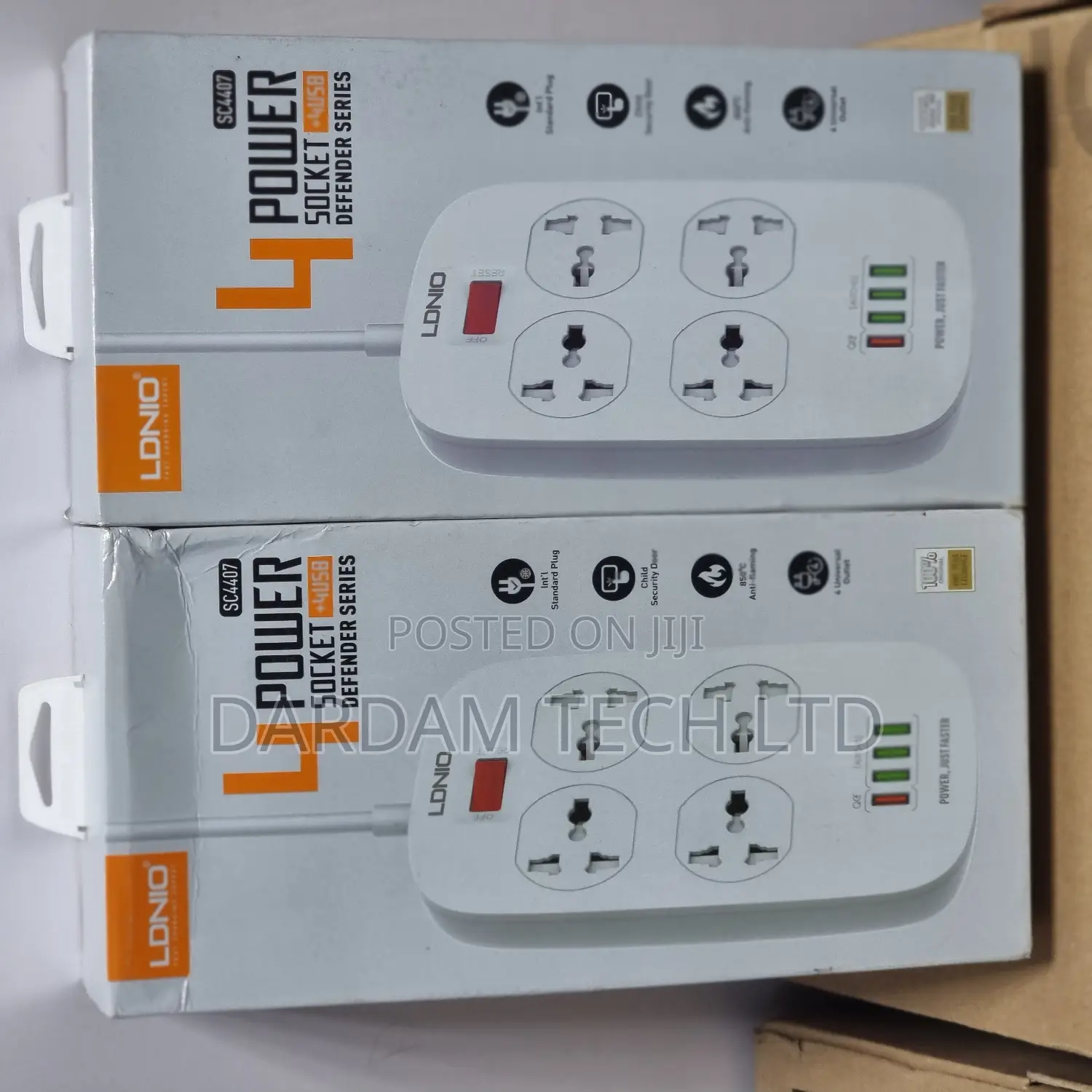 Ldnio 4power Socket Power Adapter