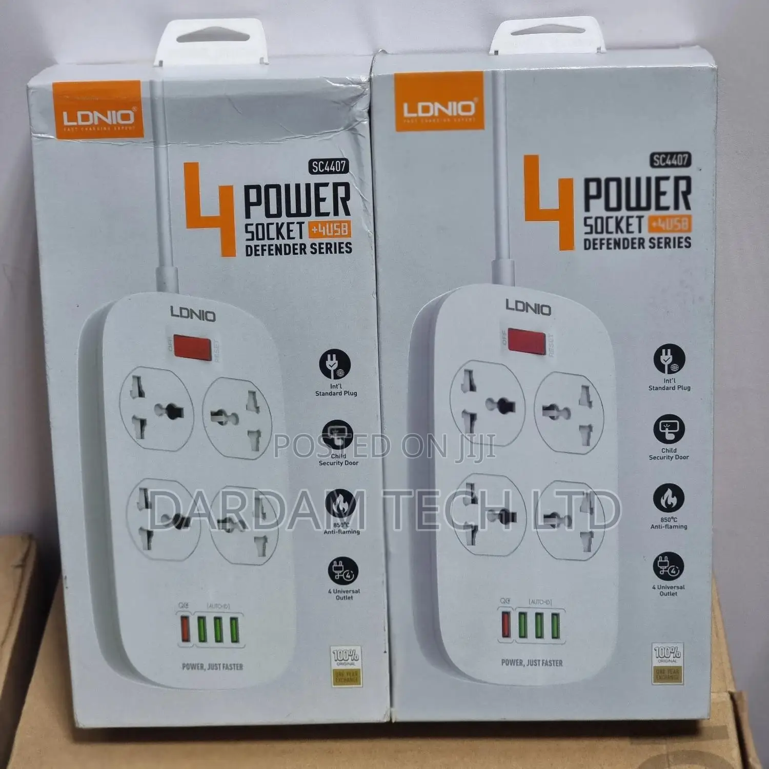Ldnio 4power Socket Power Adapter