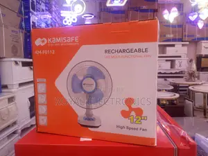 Brand New Kamisafe Rechargeable Table Fan-12 Inches