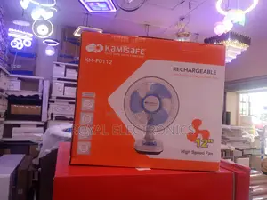 Top Class Kamisafe Rechargeable Table Fan-12 Inches