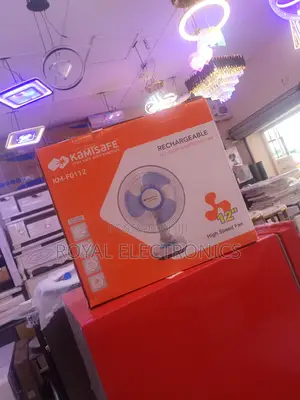 World Class Kamisafe Rechargeable Table Fan-12 Inches