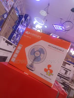Standard Kamisafe Rechargeable Table Fan-12 Inches