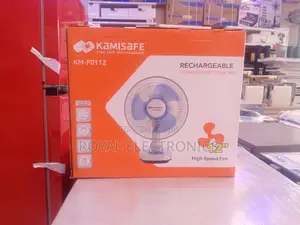 Authentic Kamisafe Rechargeable Table Fan-12 Inches