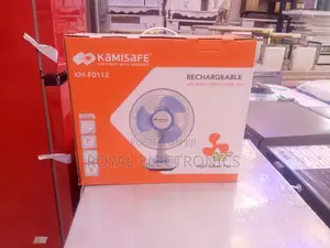 Classic Kamisafe Rechargeable Table Fan-12 Inches