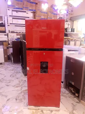 Authentic Hisense Heavy Duty Double Door Refrigerator