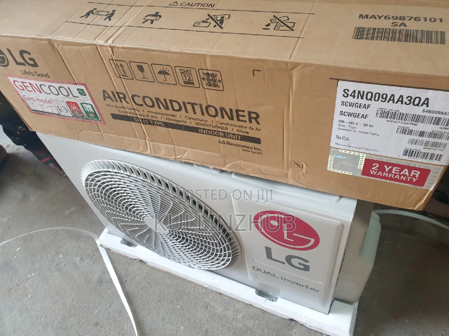 Lg Dualcool Inverter 1hp Ac