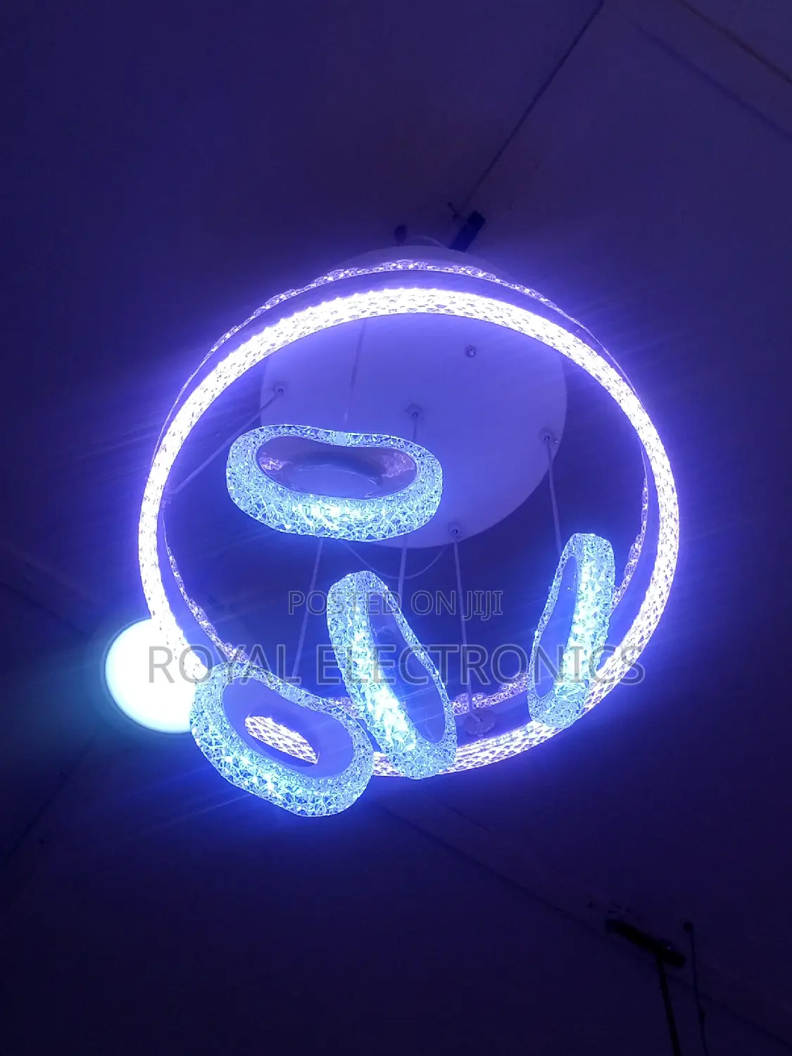 Latest Multicolor 3-Drop Led Chandelier Light