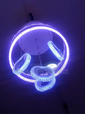 Beautiful Multicolor 3-Drop Led Chandelier Light