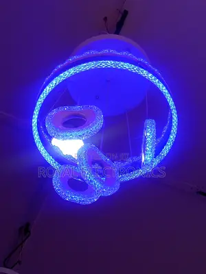 New Multicolor 3-Drop Led Chandelier Light