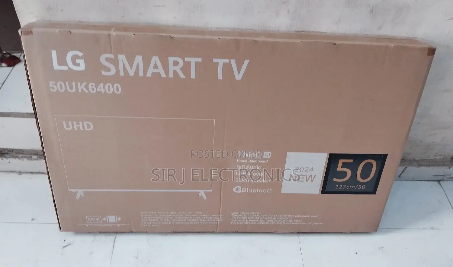 50" LG Smart Uhd Television