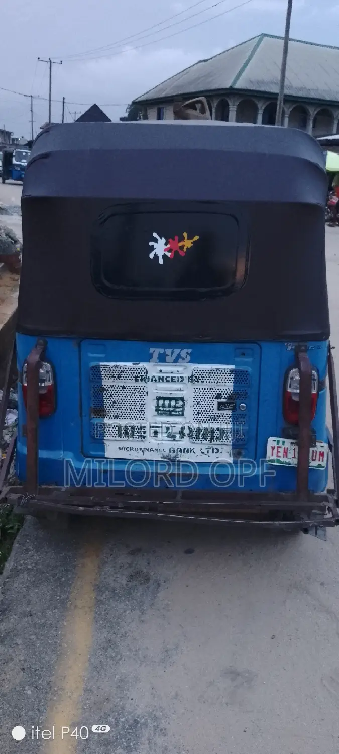 TVS King Deluxe Plus iTouch Start 2022 Blue