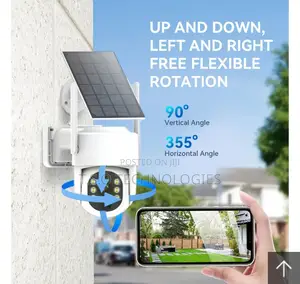 4MP 4G Solar Camera Available for Good Price