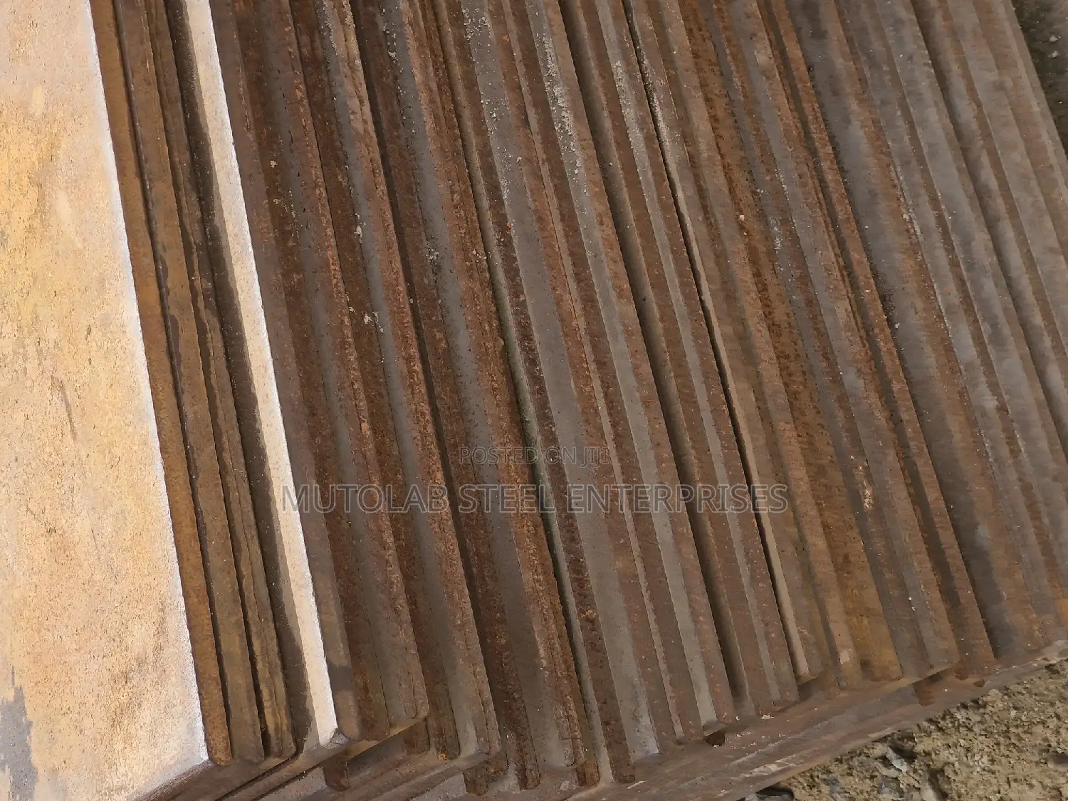 Plates, U Channel,Angle Iron, Galvanise Pipes.