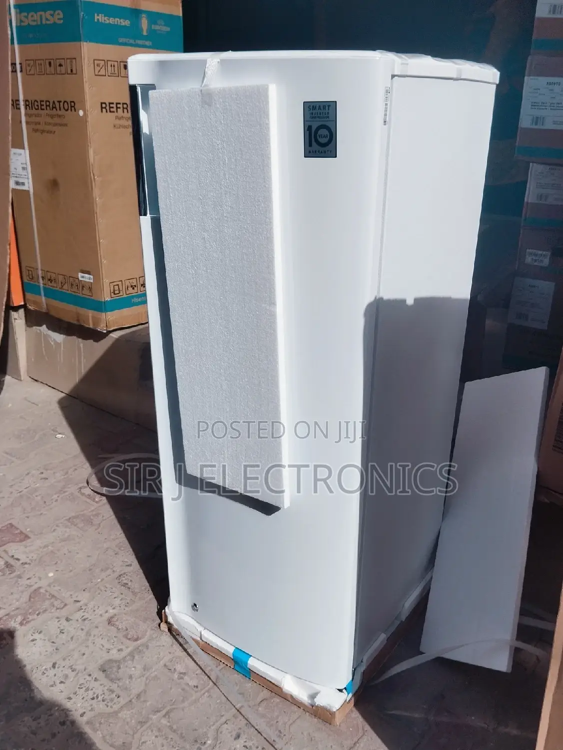Lg Upright Standing Freezer 100% Copper Drive