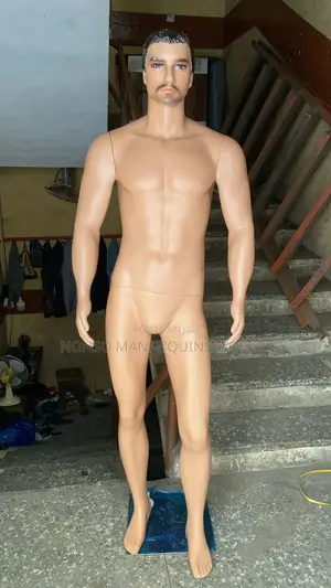 B20 Full Plastic Man Mannequin Display
