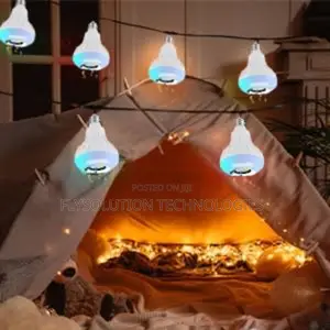 Multicolored Led Bulb Bluetooth Mp3 Music Player