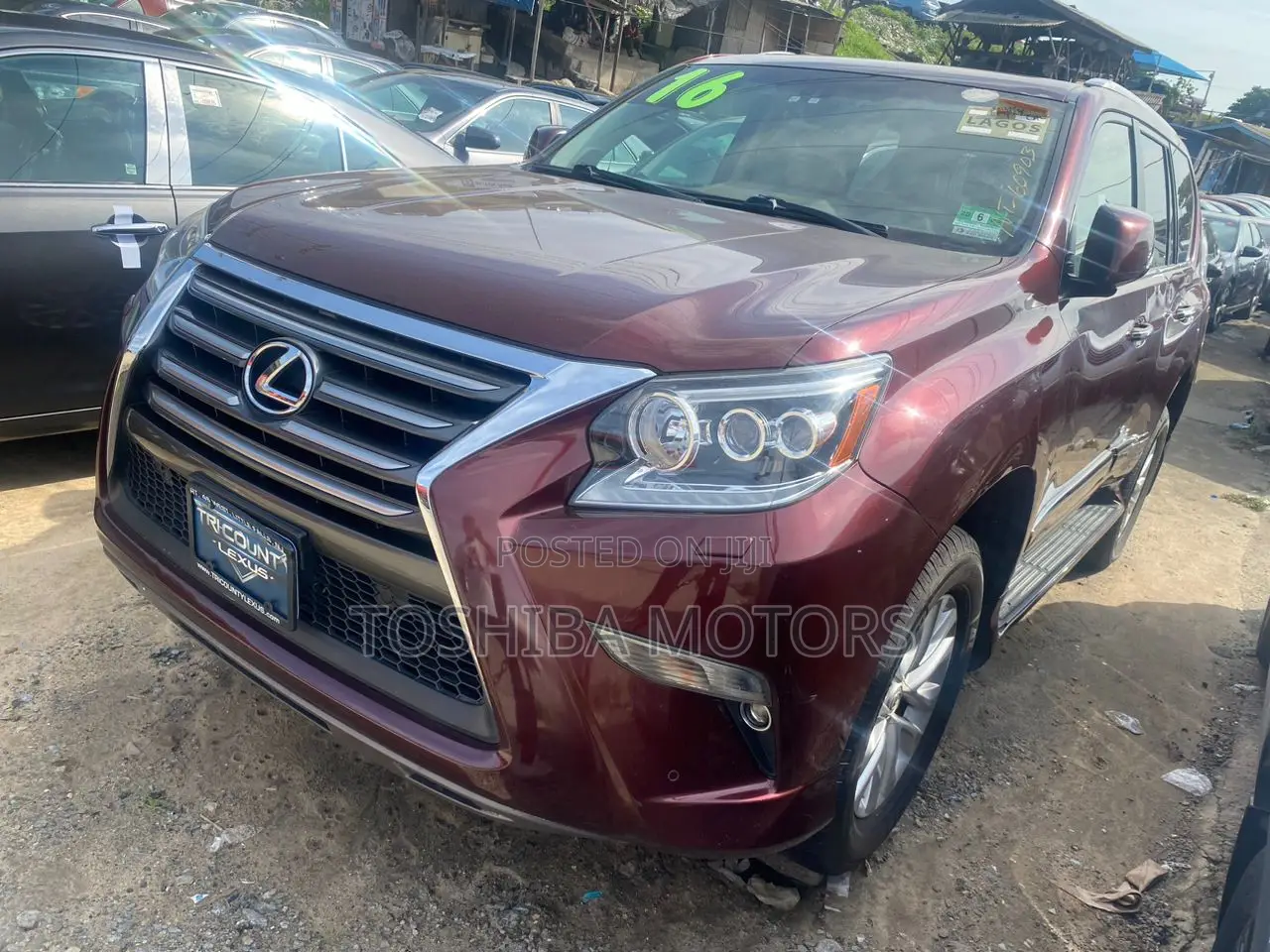 Lexus GX 460 Luxury 2015 Red