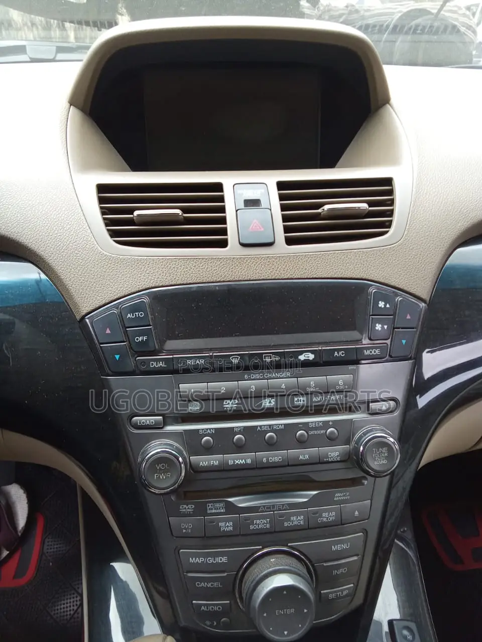 Acura MDX 2008/2010 Android Screen (Direct One With the Chrome)Wit GPS