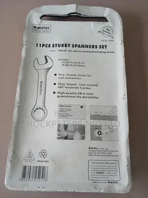 King Roy 11pcs Stubby Spanners Set
