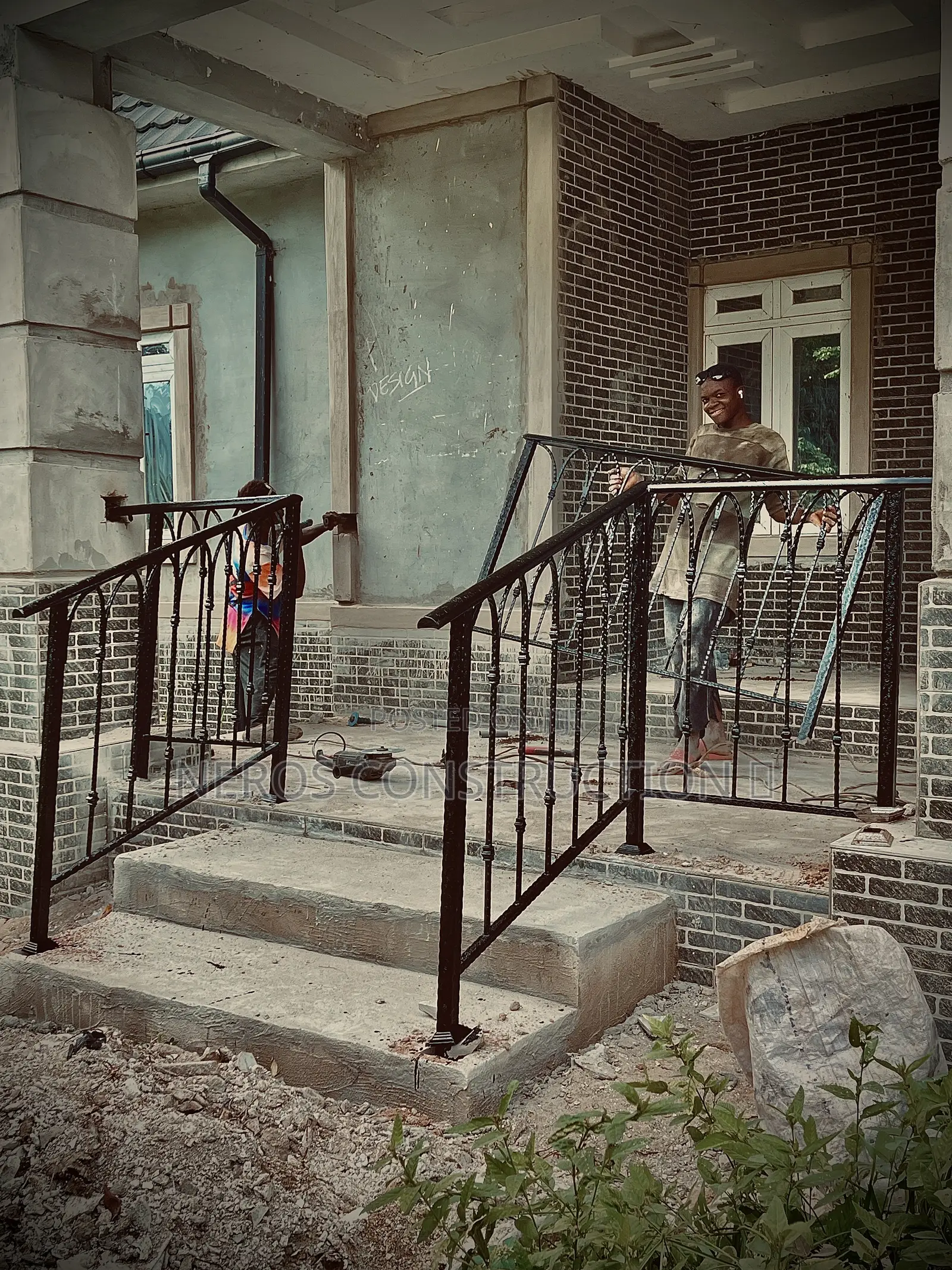 Y Cumbi Wrought Iron Hand Rail